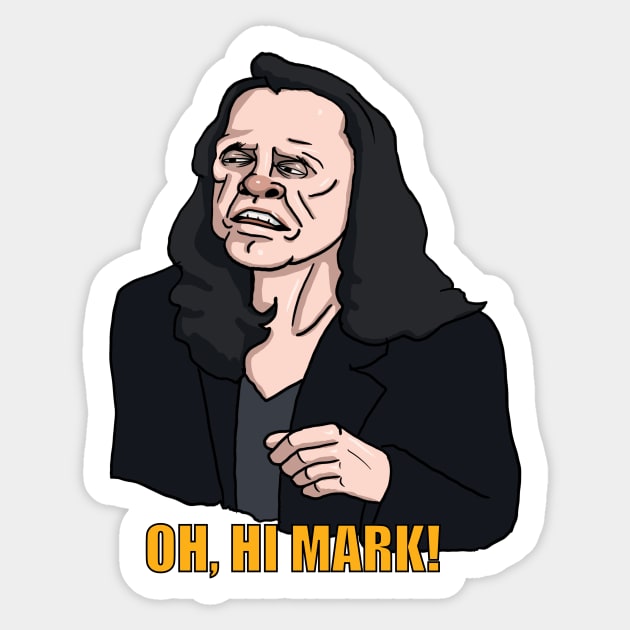 Oh hi Mark! Sticker by ryanbudgie